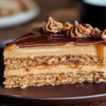 Caramel Coffee Buttercream Cake