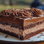 No-Bake Chocolate Mousse Cake – Silky, Rich & Effortless! 🍫