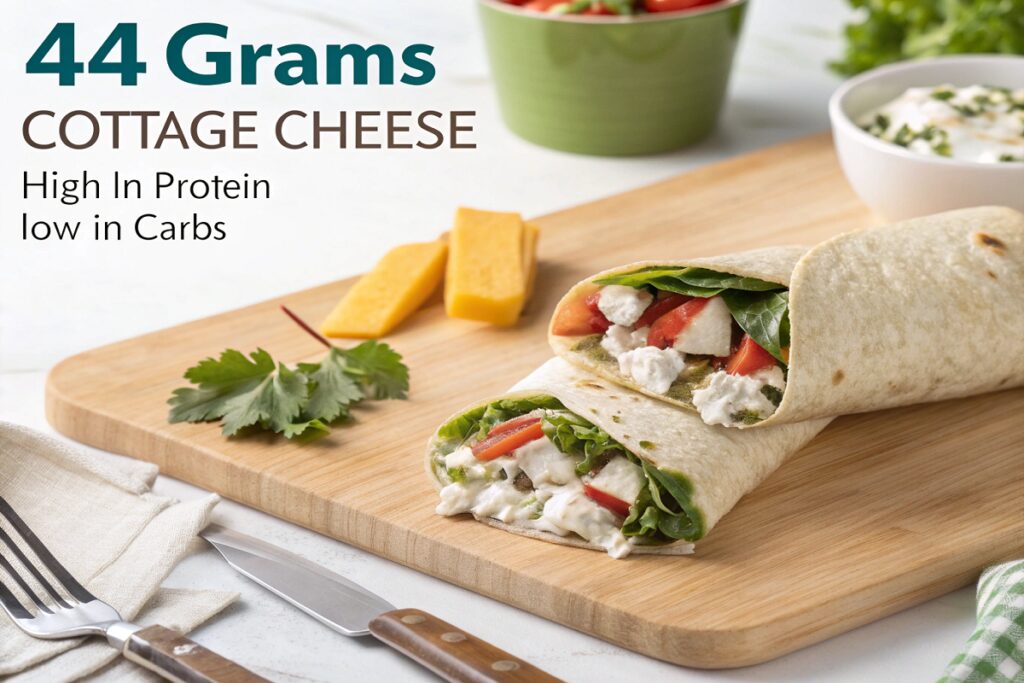 44g Cottage Cheese Wrap