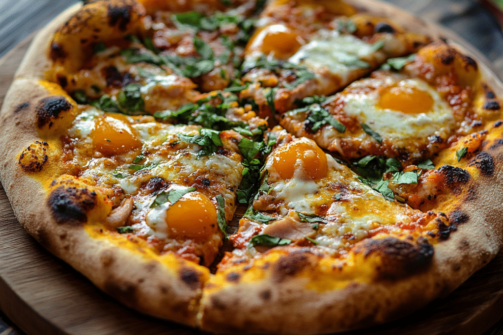 Hot honey pizza