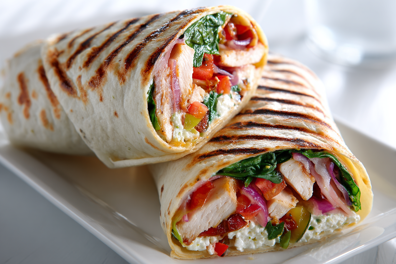 Cottage Cheese Wraps Recipe
