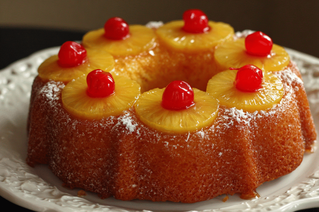 Pineapple Juice Cake Recipe