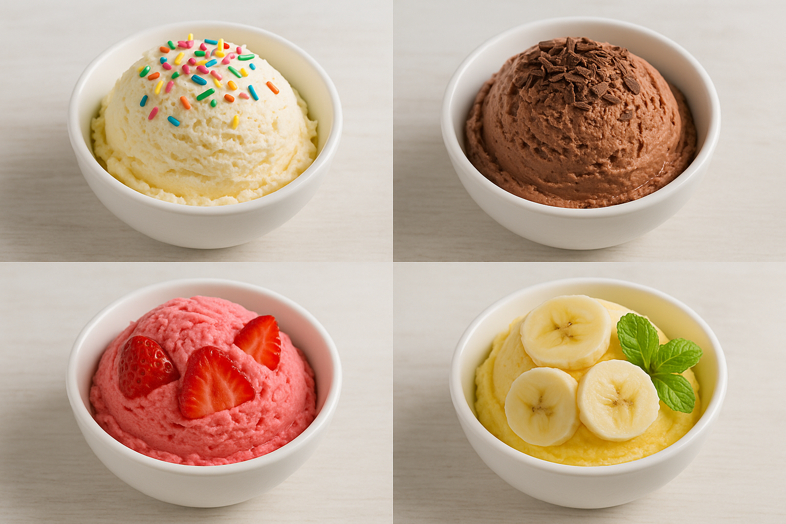 Recetas de Helados Caseros
