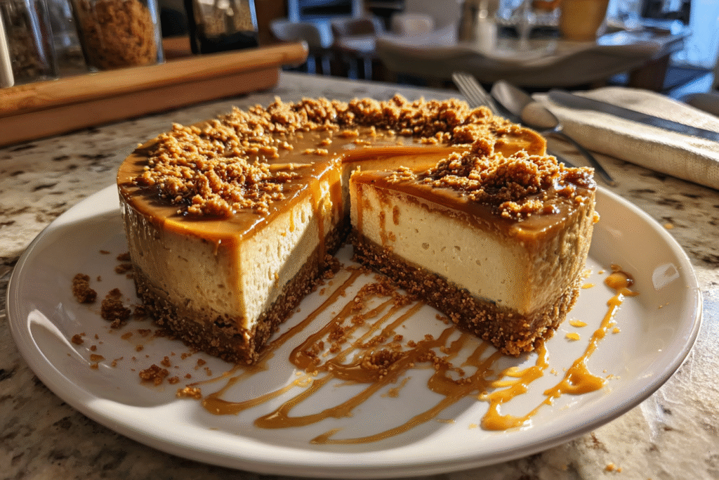 Lotus Speculoos No-Bake Cheesecake