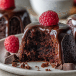 Chocolate Raspberry Drops Cakes