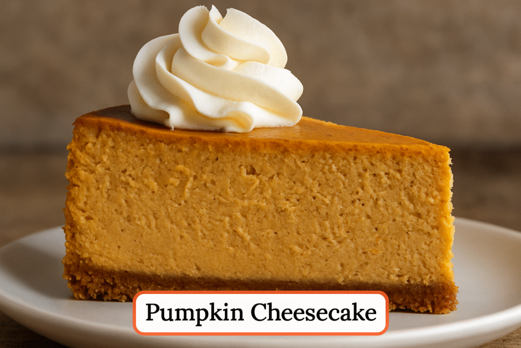 Pumpkin Cheesecake